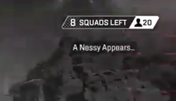Nessy-Nessy appears message.PNG