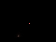 INF F red sphere map